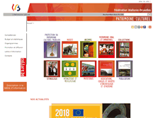 Tablet Screenshot of patrimoineculturel.cfwb.be