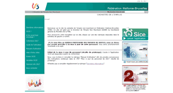 Desktop Screenshot of cadastre-emploi.cfwb.be